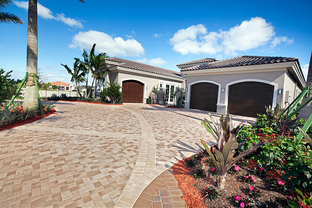 Residential Paver Driveway in Farmers Branch, TX